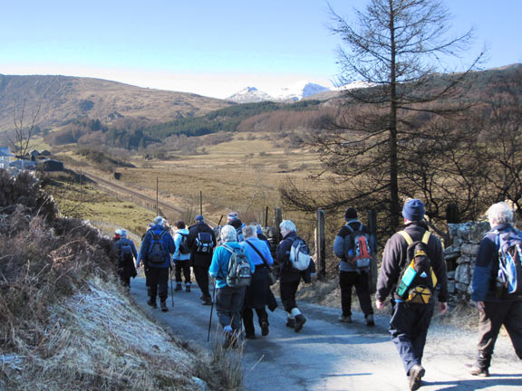 5.Sarn Helen, Lledr Valley
Walking down to Roman Bridge railway station.
Keywords: Mar10 Ian Sunday