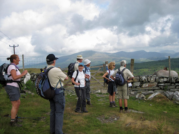 3.Moel-y-Gyrafolen
Looking back over the power station (in the dip). We look at the ponies grazing.
Keywords: June10 Sunday Tecwyn