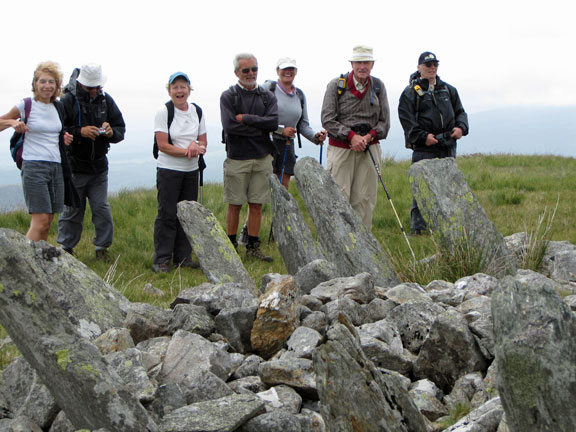 6.Moel-y-Gyrafolen
The remote Bronze Age cairn circle Bryn Cader Faner.
Keywords: June10 Sunday Tecwyn
