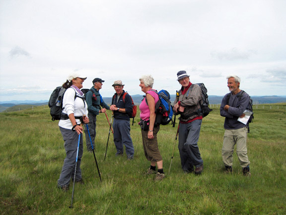 5.The Arans
On the highest point of Drysgol ready for the final descent.
Keywords: July10 Sunday Noel Hugh
