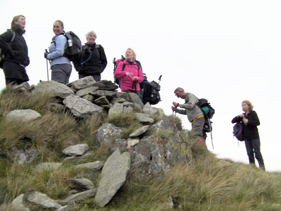 2.Gallt y Wenallt, Cwm Dyli
Top of Wenallt. Photo: Tecwyn Williams.
Keywords: Oct10 Sunday Noel Davey