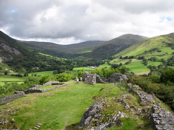 2. Nant Pencoed.
At Castell Bere with Cadair Idris in the distance.
Keywords: Aug10 Sunday Catrin Williams