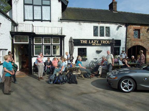 3.Dovedale Holiday
It wasn't long before members found a suitable watering hole. Photo: Cleaton Williams.
Keywords: April11 Holiday Ian Spencer