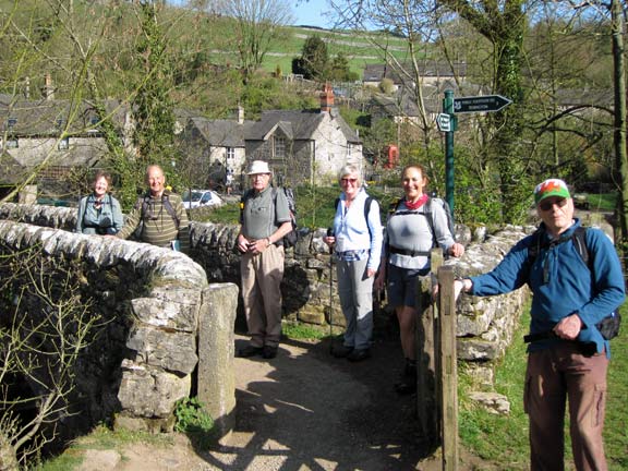 9.Dovedale Holiday
The bridge at the village of Milldale. The lowest point in the area. Photo: Hugh Evans.
Keywords: April11 Holiday Ian Spencer
