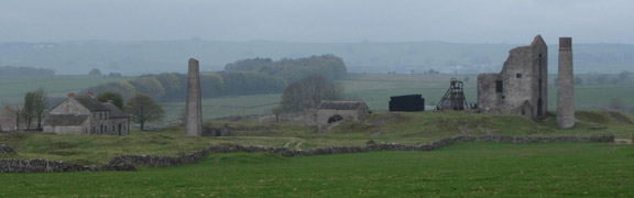 14.Dovedale Holiday
The disused Magpie lead mine at Shelton, on the Lathkill Dale walk shortly after leaving the Dale. Photo: Hugh Evans.
Keywords: April11 Holiday Ian Spencer