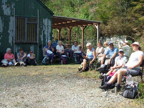 2.Coed y Brenin, Waterfalls, Goldmine
21st April 2011. The mine was reopened a few years ago but the gold seam was not re-found and the company went bust.
Keywords: April11 Thursday Alan Edwards Beryl Davies