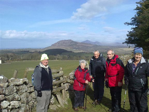 2.Carn Fadryn
10th Mar 2011.  In the foot hills of Garnfadryn looking north towards Porthdinllaen. Photo: Meirion Owen.
Keywords: March11 Thursday Kath Mair
