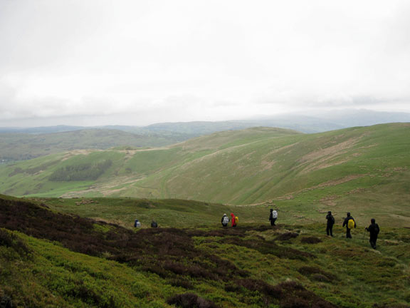 3.Foel Goch from Llangwm
15th May 2011. Coming down from Foel Goch and making towards Orddu
Keywords: May11 Sunday Gareth Hughes