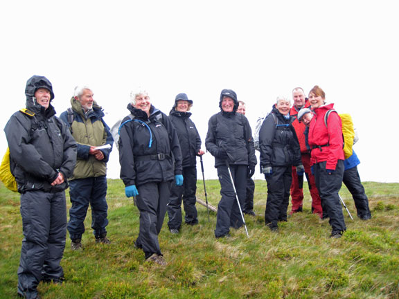 4.Foel Goch from Llangwm
15th May 2011. On top of Orddu at 555 metres (1821ft).
Keywords: May11 Sunday Gareth Hughes