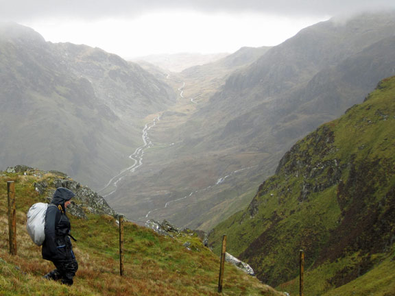 3.Shoulder of Snowdon
3rd Apr 2011. On the top at Tryfan with a brief clear spell enabling a view up the Llanberis Pass.
Keywords: April11 Sunday Pam Foster