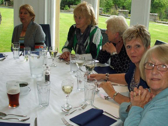 4.Annual Spring Reunion lunch
26th May 2011. We now see why there were so many empty glasses on this table a bit later on! Photos taken during the lunch by Dafydd H Williams.
Keywords: May11 Thursday Arwel Davies