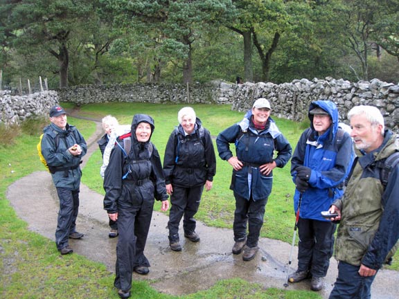 1.Tal y Bont to Harlech. Ardudwy Way
18th September 2011. We rejoin the Ardudwy Way where we left off last time. A point 270m east of Pont Padog.
Keywords: Sept11 Sunday Dafydd Williams