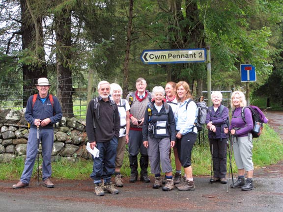 1.Nantlle Ridge
21st August 2011. Ready for off at the church at Dolbenmaen.
Keywords: Aug11 Sunday Noel Davey