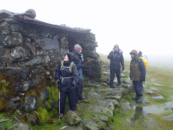 4.Across Carneddau.
24/6/12. A shelter just below the summit of Foel Grach requires investigation.
Keywords: June12 Sunday Noel Davey