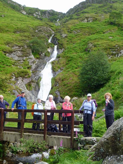 6.Across Carneddau.
24/6/12. The Aber falls Rhyader Bach. Just 1.5 miles to go.
Keywords: June12 Sunday Noel Davey