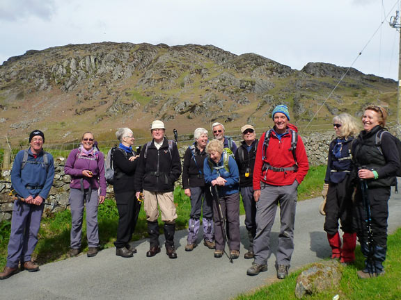 1.Creigiau Gleision
13/5/2012. Briefing over and ready for off at the Joe Brown car park entrance.
Keywords: May12 Sunday Hugh Evans