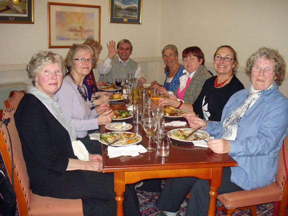 1.Winter Dinner. Porthmadog Golf Club.
26/01/12.  A good time was had by all. Photo: Ann & Nick White.
Keywords: Jan12 Thursday Arwel Davies