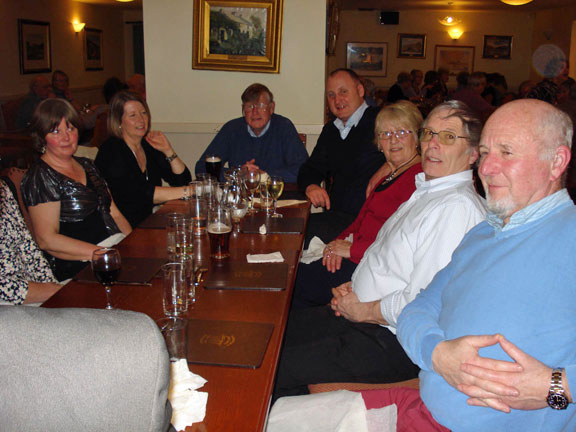 3.Winter Dinner. Porthmadog Golf Club.
26/01/12.  A good time was had by all. Photo: Ann & Nick White.
Keywords: Jan12 Thursday Arwel Davies