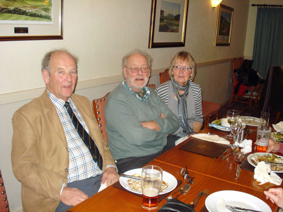 7.Winter Dinner. Porthmadog Golf Club.
26/01/12.  A good time was had by all. Photo: Ann & Nick White. 
Keywords: Jan12 Thursday Arwel Davies