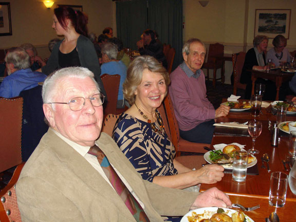 10.Winter Dinner. Porthmadog Golf Club.
26/01/12.  A good time was had by all. Photo: Ann & Nick White.
Keywords: Jan12 Thursday Arwel Davies