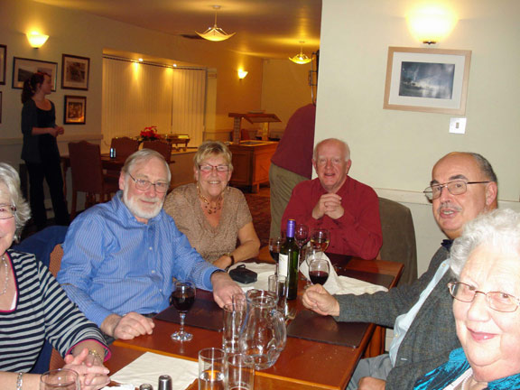 12.Winter Dinner. Porthmadog Golf Club.
26/01/12.  A good time was had by all. Photo: Ann & Nick White.
Keywords: Jan12 Thursday Arwel Davies
