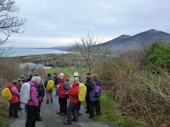 5.Bwlch yr Eifl From Trefor
8/1/2012. Gyrn Ddu and Gyrn Goch in the background as we make our final descent back towards Trefor.
Keywords: Jan12 Sunday Judith Thomas