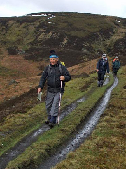 8.North York Moors
14-19/4/2012. Walk led by Noel on the 2nd day. Awful weather at the start. Photo: Dafydd H Williams.
Keywords: April12 Whitby Ian Spencer