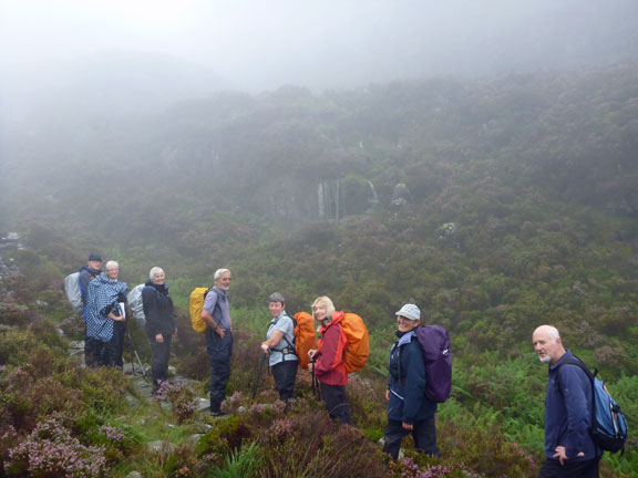 2.Cwm Bychan
2/9/12. Up in the clouds on our way up the Roman Steps.
Keywords: Sep12 Sunday Dafydd Williams