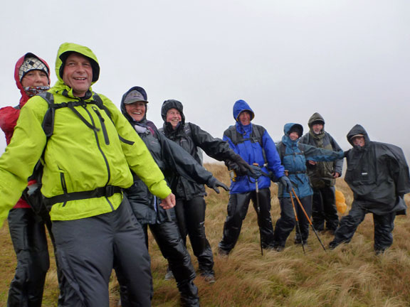 2.Moel Penamnen
28/10/12. Testing the 43 mph wind at the top of Moel Penamnen (Gusting to 56pmh). Just like last time when we came up from Dolwyddelan with Ian.
Keywords: Oct12 Sunday Hugh Evans