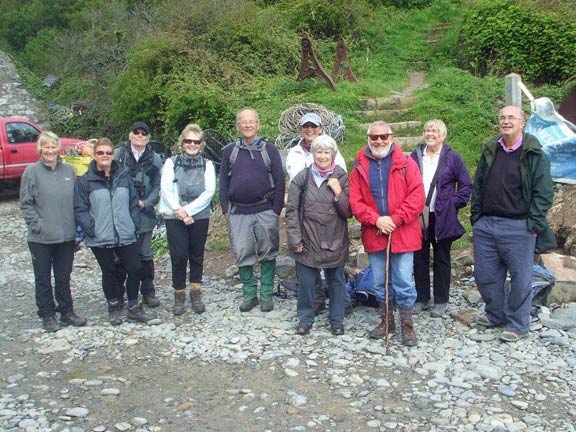 1.Bardsey
01/05/14. The first group for crossing. Photo: Dafydd Williams
Keywords: May14 Thursday Miriam Heald