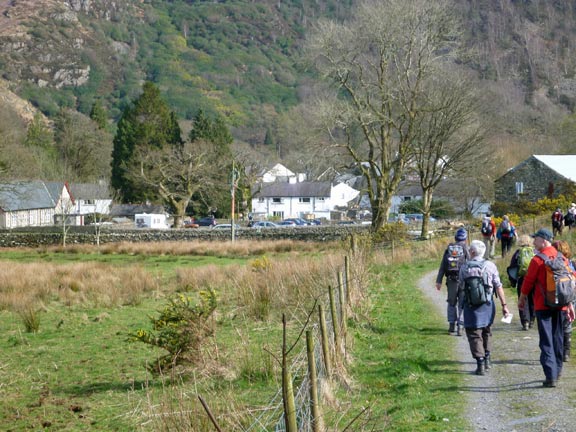 6.Beddgelert to Rhyd Ddu Return
30/3/14. Entering Beddgelert at the end of the walk.
Keywords: Mar13 Sunday Ian Spencer