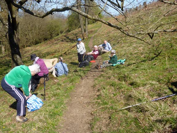 11.Church Stretton April 2014
A well earned rest to take in the rays. Photo: Alan Edwards.
Keywords: Apr14 holiday Ian Spencer