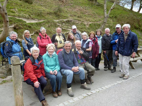 4.Church Stretton April 2014
A bit of posing while we are still feeling fit (before we start walking!) Photo: Alan Edwards.
Keywords: Apr14 holiday Ian Spencer