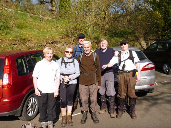 6.Church Stretton April 2014
Ready for off on the hard walk. Photo: Hugh Evans.
Keywords: Apr14 holiday Ian Spencer