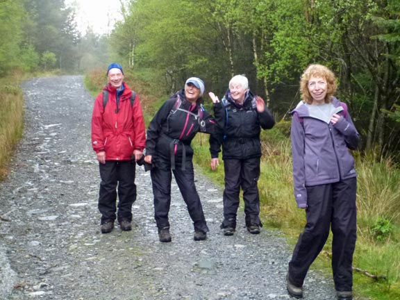 6.Diffwys, Y Llethr & Rhinog Fach
27/04/14. Near the end of our walk, we hear our first cuckoo of the year. Initially somewhat shy but quickly becoming demented.
Keywords: Apr14 Sunday Hugh Evans