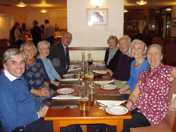 5.Winter Dinner
16/1/14.  A good meal was had by all. Photo: Ann White.
Keywords: Jan13 Thursday Dafydd Williams