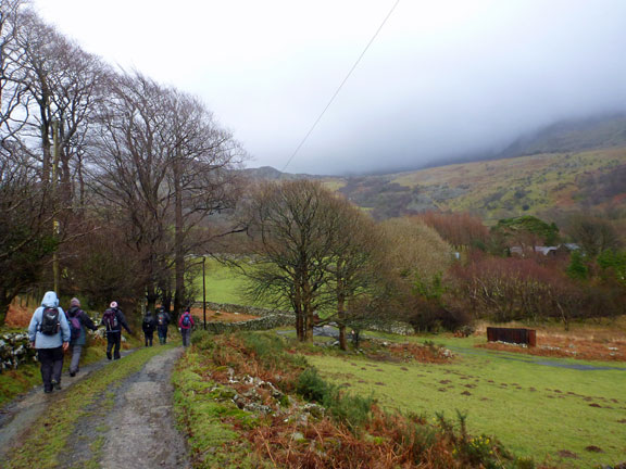 5.Dolgellau
5/1/14. Just before the southern most point of our walk and where our path turns back towards Dolgellau.
Keywords: Jan14 Sunday Ian Spencer