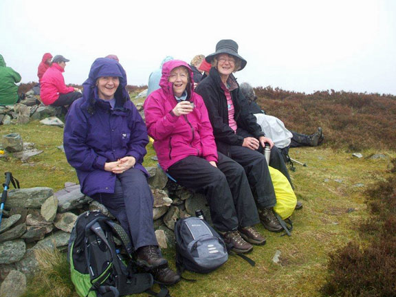 1.Penygroes Circular 
3/4/14. Lunchtime at the top. Photo: Dafydd Williams.
Keywords: Apr14 Thursday Kath Mair