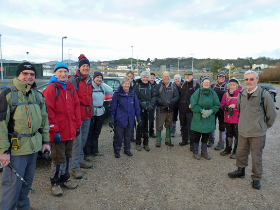 1.Pwllheli to Cricieth Marina
19/1/14. Starting off from the marina car park at Pwllheli. Good weather.
Keywords: Jan14 Sunday Rhian Roberts Mary Evans