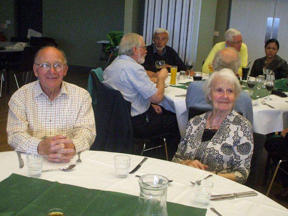 8.Spring Lunch - Nant Gwrtheyrn
22/5/14. The lady, Joan Udahl was a regulary walker some years ago. She and her husband are approaching ninety years of age. Cannot be bad if you are in reasonable health. Captions & Photo: Dafydd Williams.
Keywords: May14 Thursday Dafydd Williams John Enser