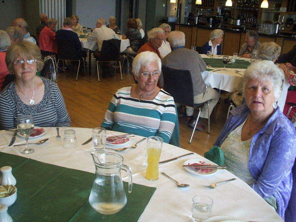 11.Spring Lunch - Nant Gwrtheyrn
22/5/14. Catherine looks surprised I have photographed her, Gwen looks coy and Betty confused! Captions & Photo: Dafydd Williams.
Keywords: May14 Thursday Dafydd Williams John Enser