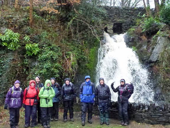 1.Betws y Coed to Capel Garmon
29/3/15. What a start; the heavens have opened, but we can still raise a smile.
Keywords: Mar15 Sunday Dafydd Williams