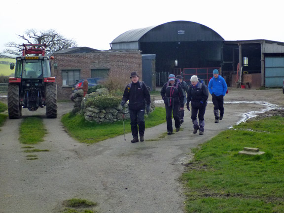 7.Gaerwen – Bryn Celli Ddu
15/03/15. Ynys Acen farm near Llanddaniel Fab with just over a mile to go.
Keywords: Mar15 Sunday Noel Davey