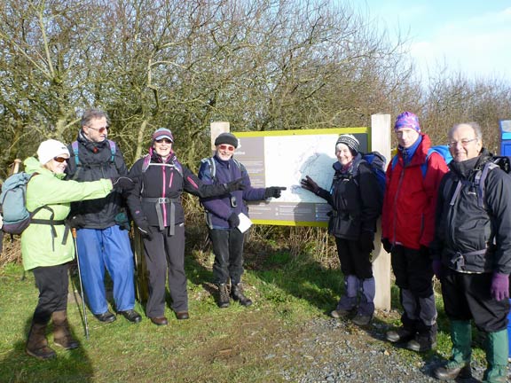 1.Porth Oer to Aberdaron
1/3/15. In the National Trust car park, the start of our walk.
Keywords: Mar15 Sunday Roy Milnes
