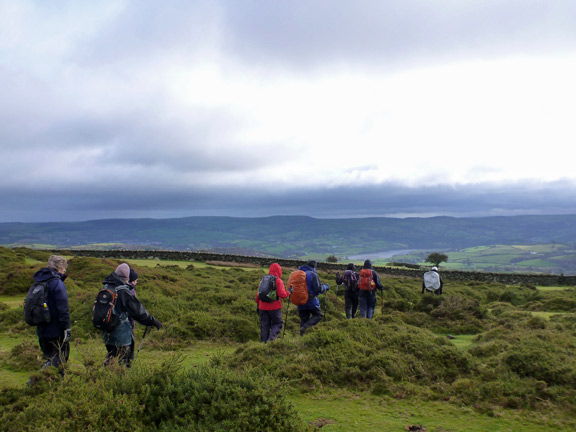 2.Llangelynin Old Church Conwy Valley
31/1/16. Away from the strong wind and the steep slopes we are at Cefn Llechen.
Keywords: Jan16 Sunday Judith Thomas