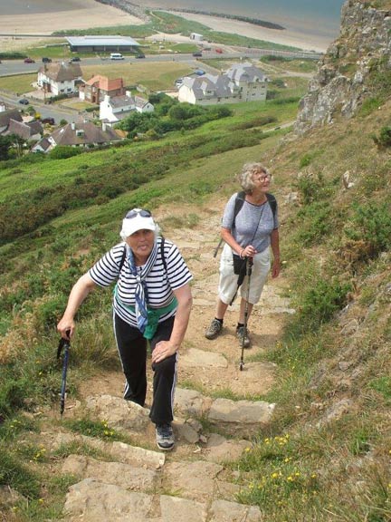 1.Great Orme, Llandudno
9/6/16. On the way up. Photo: Dafydd Williams.
Keywords: Jun16 Thursday Miriam Heald