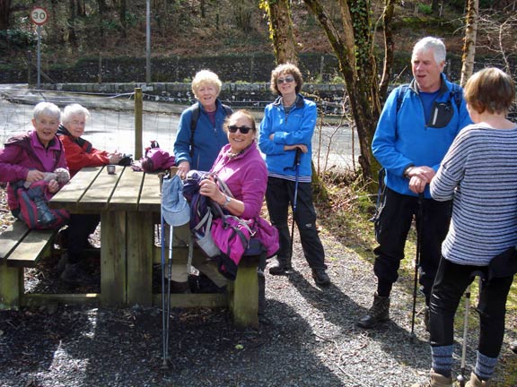 2.Mawddach Trail
14/4/16. A very civilised morning coffe/tea stop. Photo: Nick White.
Keywords: Apr16 Thursday Nick white