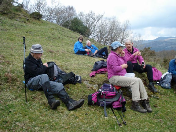 5.Mawddach Trail
14/4/16. Lunch at Maes Angharad. Photo: Nick White.
Keywords: Apr16 Thursday Nick white