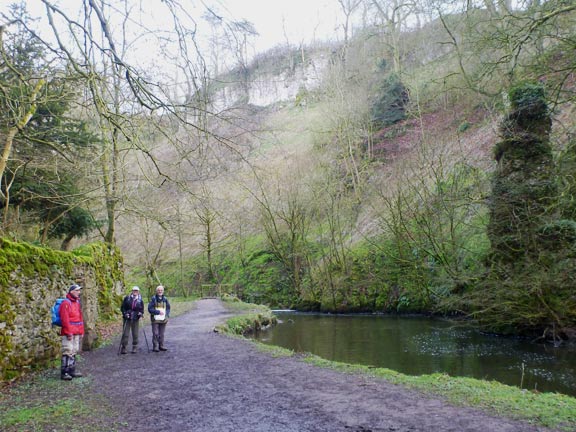18.Holiday 2016 - The Peak District
3/4/16. Hartington to Thorpe. In the Dovedale valley. Photo: Hugh Evans.
Keywords: Apr16 Week Ian Spencer