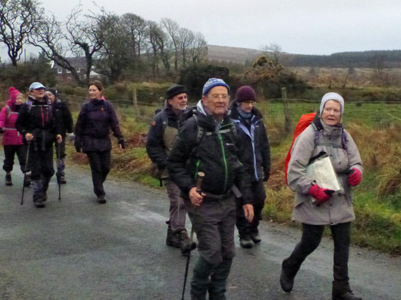 4.Bryncir
15/1/17. Some nice solid and dry tarmac near Ynys-yr-Arch.
Keywords: Jan17 Sunday Kath Mair